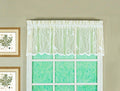 Today's Curtain, Songbird Semi-Sheer Lace Balloon Shade, Ivory, 57" W x 63" L